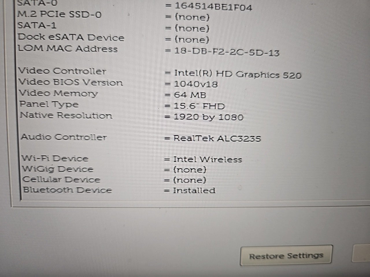 DELL Latitude E5570 Laptop 15.6" i5-6200U 8GBRAM 512GB FHD Win11 [AU Seller] A-