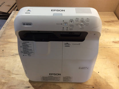 Epson EB-685Wi Ultra Short Throw Projector-Lamp Hours 1340h+Remote Control [AU]