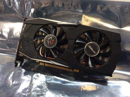 AsRock PG D RADEON RX 580 8G OC Graphics Card DVI-D HDMI DPx3 [AU Seller]