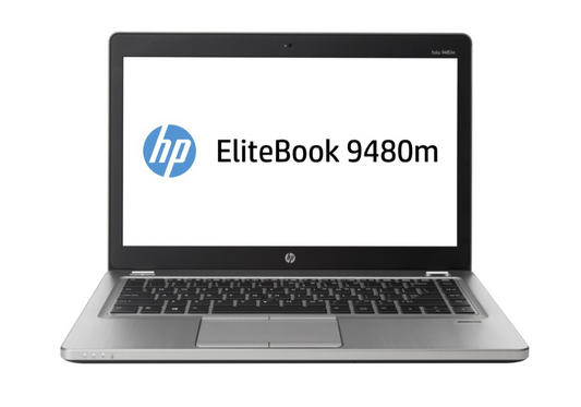 HP EliteBook Folio 9480m Laptop 14" i5-4210U 4GBRAM 32GBSSD+500GB DP VGA A-
