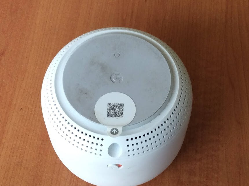 Google Nest WiFi Point H2E Bluetooth Smart Speaker White No charger Au Seller