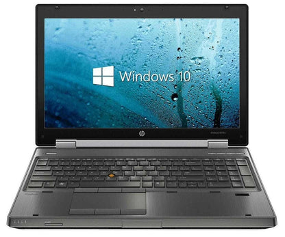 HP EliteBook 8570w Laptop 15.6" i7-3720QM + Nvidia GK107GLM 16GBRAM 500GBSSD A-