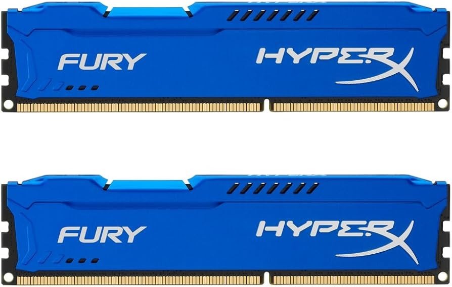 Kingston HyperX Fury 8GB DDR3 HX316C10FK2/8 1600MHz 1.5V Desktop Memory [AU]