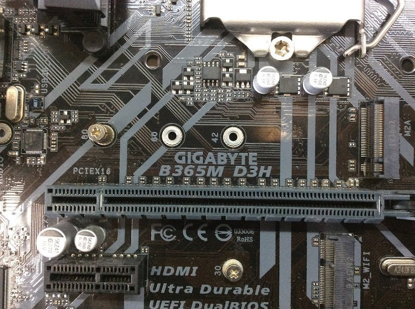 GIGABYTE B365M D3H Motherboard mATX DDR4 LGA 1151 VGA HDMI USB-C DP Intel B365