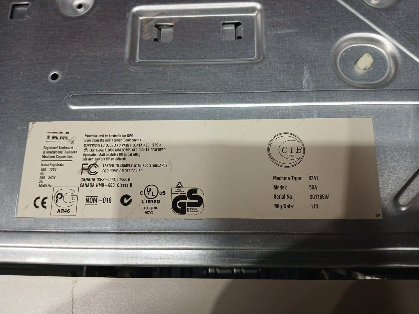 IBM NetVista Desktop ‎Dual Speakers Off White Collections Au Seller