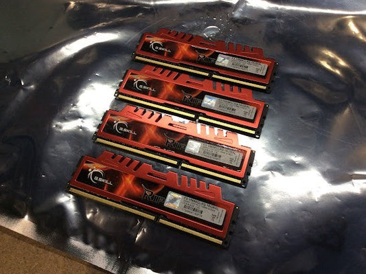 G.Skill Ripjaws X F3-10666CL9Q-16GBXL 4GB x 4 DDR3-1333 Desktop Memory [AU]