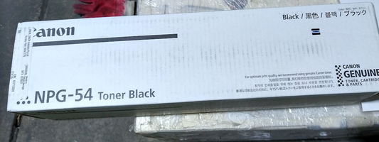 Canon NPG-54 Black Toner for Canon Imagerunner Advance 6055/6065/6075/6255/6265