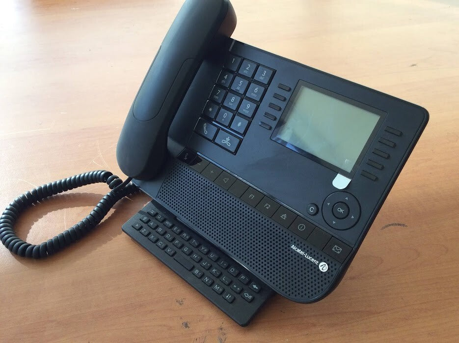 Alcatel-Lucent 8038s Premuim Deskphone Black Tested Au Seller A- Grade