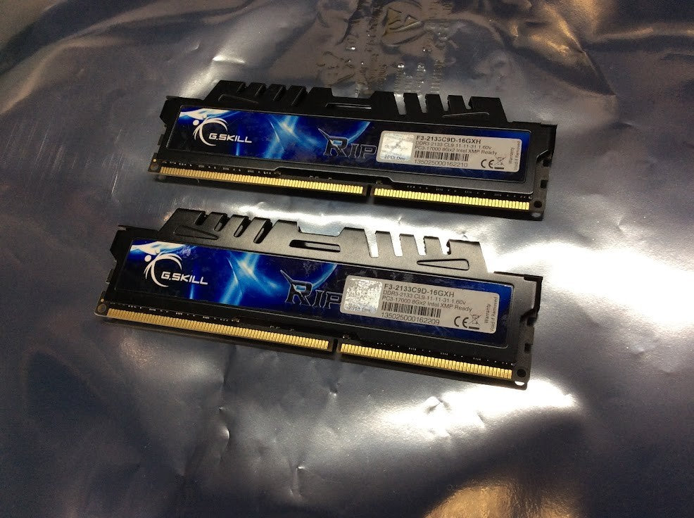 G.Skill RipjawsX F3-2133C9D-16GXH DDR3-2133 Desktop Memory KIT OF 2 [AU Seller]