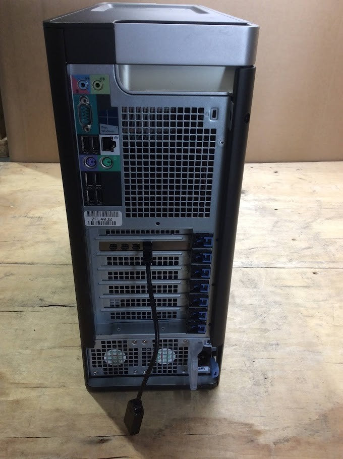 DELL Precision 5810 Tower Intel E5 1650 V4+Nvidia P620 32GB 256GBSSD Win11 A+