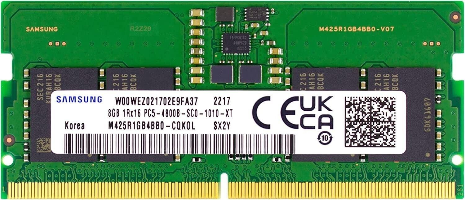 Samsung M425R1GB4BB0-CQKOL 8GB 1Rx16 PC5 DDR5 RAM Memory Module Au Seller