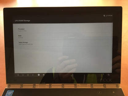 Levono Yoga Book YB1-X90F Tablet 10.1" i7-6500U 8GBRAM 250GBSSD HDMI VGA Au B