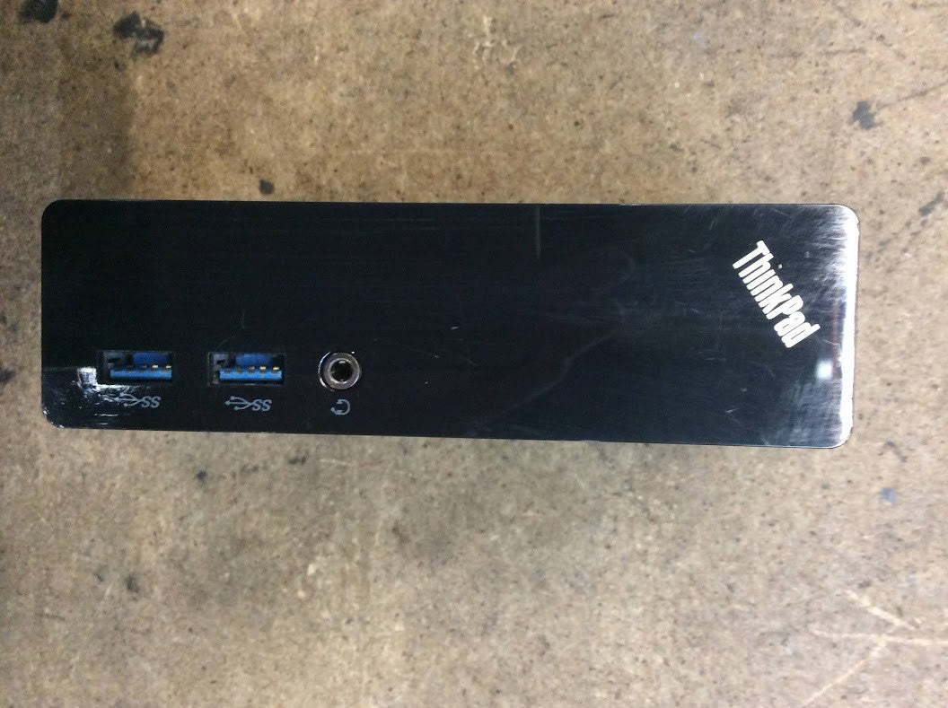 Lenovo ThinkPad USB 3.0 DU9019D1 Docking Station with Charger Black Au Seller