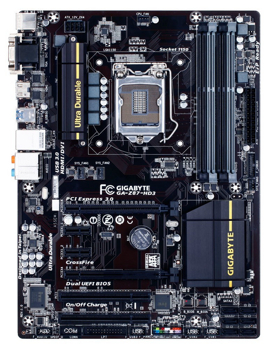 GIGABYTE GA-Z87-HD3 Motherboard ATX DDR3 LGA 1150 HDMI VGA DVI Intel Z87 [AU]