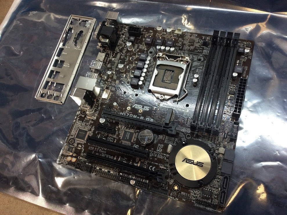 ASUS H170M-E D3 Motherboard microATX DDR3 LGA 1151 HDMI VGA DVI Intel H170 [AU]
