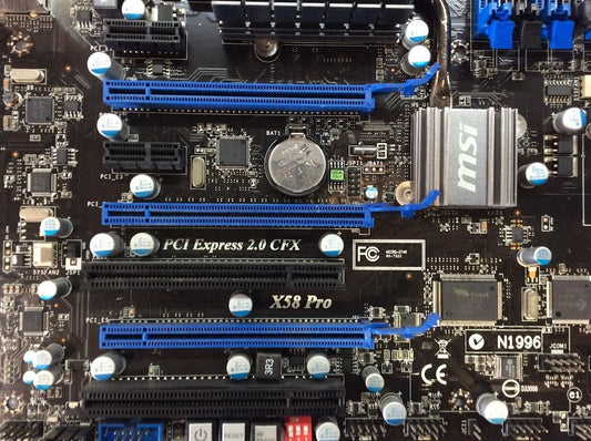MSI X58 Pro Motherboard ATX LGA 1366 PCI Express 2.0 CFX With Intel i7-950 [AU]