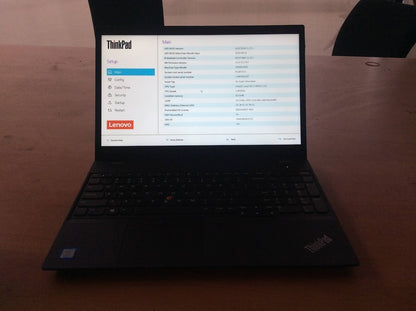 Lenovo ThinkPad T590 Laptop 15.6'' i7-8565U 8GBRAM 512GBSSD HDMI USB-C Black A-