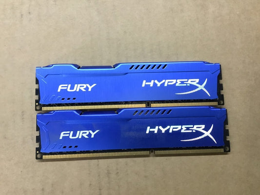 Kingston HyperX FURY DDR3 HX318C10FK2/16 16GBRAM Desktop Blue Memory Au Seller
