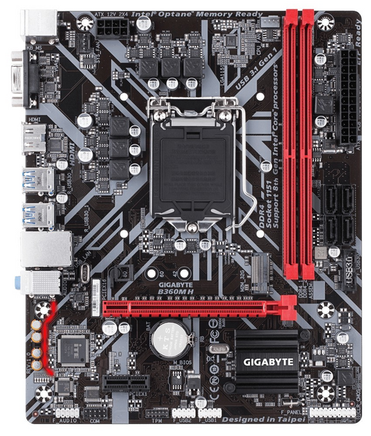 GIGABYTE B360M H Motherboard mATX DDR4 LGA 1151 VGA HDMI Intel B360 [AU Seller]