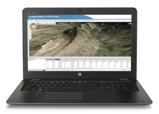 HP ZBook 15u G3 Laptop 15.6" i7-6600U 16GBRAM 256GBSSD VGA DP Black Au Seller A-