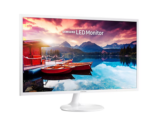 Samsung LS32F351FUEXXY Color Monitor 32 inch Full HD HDMI White Au Seller A-
