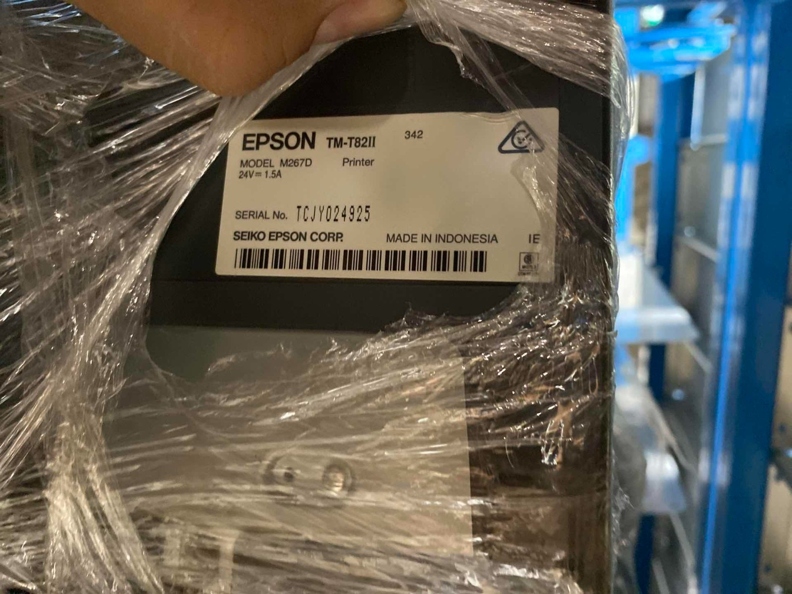 [AU]Epson TM-T82II M267D POS Thermal Receipt Printer with Charger+Data Cable