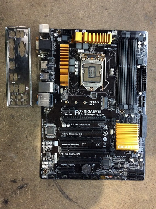 [AU] GIGABYTE GA-H97-D3H Motherboard DDR3 ATX LGA 1150 DVI VGA HDMI Intel H97