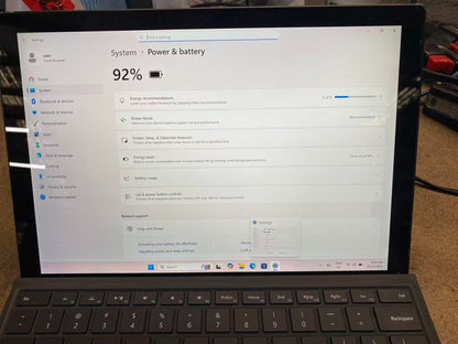 Microsoft Surface Pro 6 1796 Laptop 12.3'' i5-8250U 8GBRAM 256GBSSD Win11 AU A-