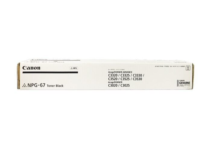 Canon Genuine NPG-67 Black Toner Cartridge For C3320/C3325/C3330 Au Seller
