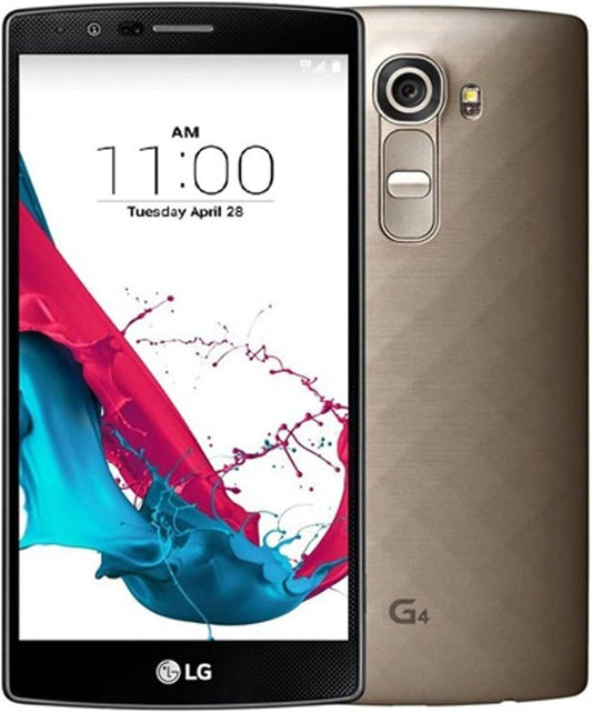 LG G4 LG-H815T Smartphone 5.5" 2.8GBRAM 32GB Metallic Gold Au Seller A-