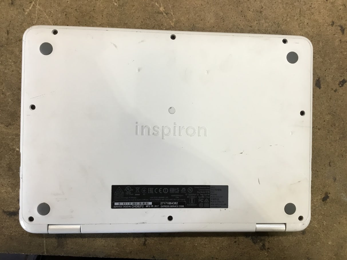 Dell Inspiron P25T Laptop 11.6'' Celeron N3060 4GBRAM 32GB White [AU Seller] A-
