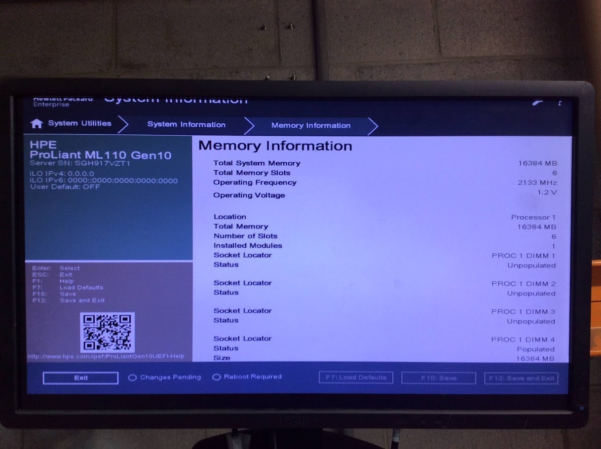 HPE ProLiant ML110 Gen10 Tower Xeon Bronze 3206+HPE S100i SR G10 16GB PC4 Win11