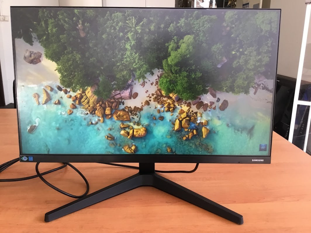 [AU Seller] Samsung F24T370FWE Color Display Unit 24'' LCD Monitor Black A-