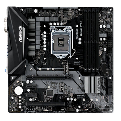 Asrock B360M Pro4 Motherboard microATX LGA 1151 DVI VGA HDMI Intel B360 Au Stock