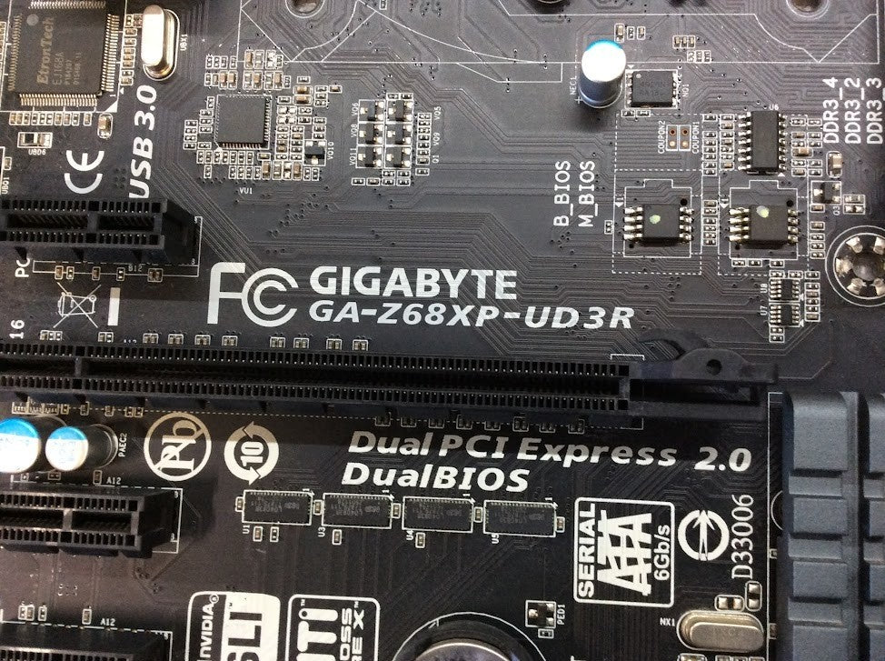 GIGABYTE GA-Z68XP-UD3R Motherboard ATX LGA 1155 HDMI USB3.0 Intel Z68 [AU]