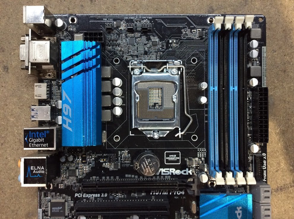 [AU] Asrock H97M Pro4 Motherboard DDR3 microATX LGA 1150 DVI VGA HDMI Intel H97