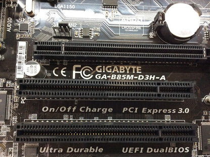 GIGABYTE GA-B85M-D3H-A Motherboard microATX DDR3 HDMI VGA DVI Intel B85 [AU]