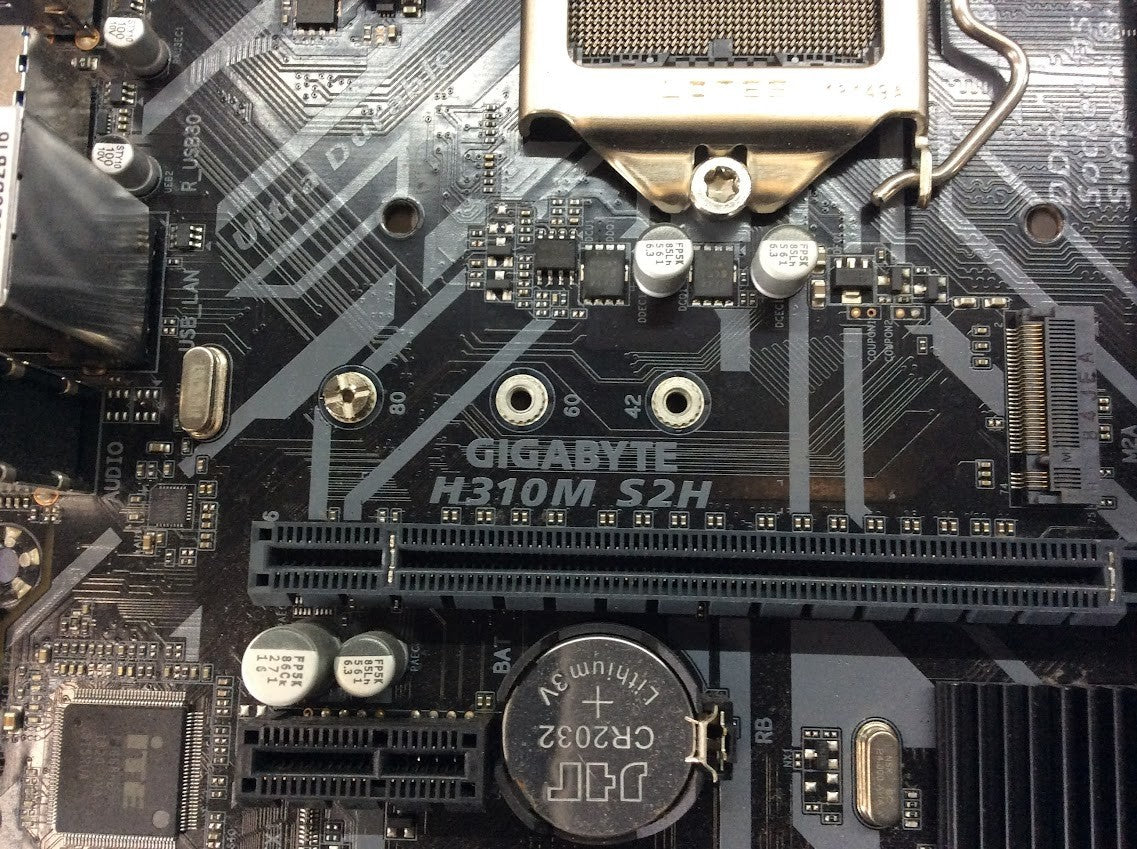 GIGABYTE H310M S2H Motherboard micro ATX DDR4 LGA 1151 HDMI DV VGA Intel H310