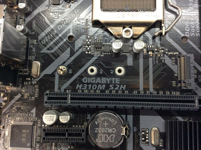 GIGABYTE H310M S2H Motherboard micro ATX DDR4 LGA 1151 HDMI DV VGA Intel H310