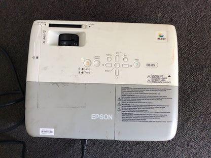 Epson H295B LCD Multimedia Projector LAMP HOURS 2270H White Au Seller