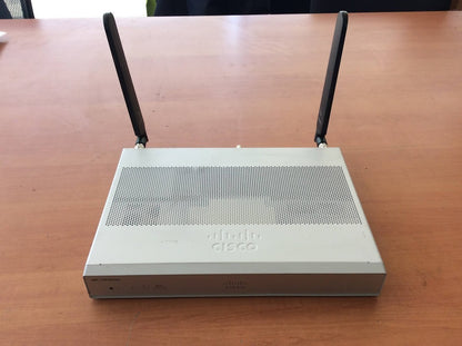Cisco C1117-4PLTELA V2 ISR 1100 Router + 4G LTE Antenna WiFi Gigabit Tested