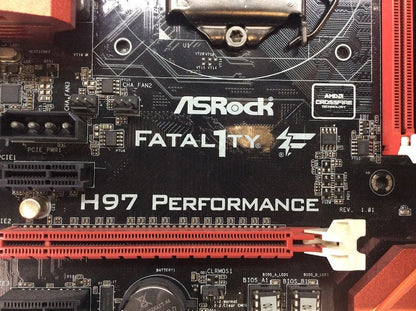 Asrock Fatal1ty H97 Performance Motherboard ATX LGA 1150 VGA HDMI DVI Intel H97