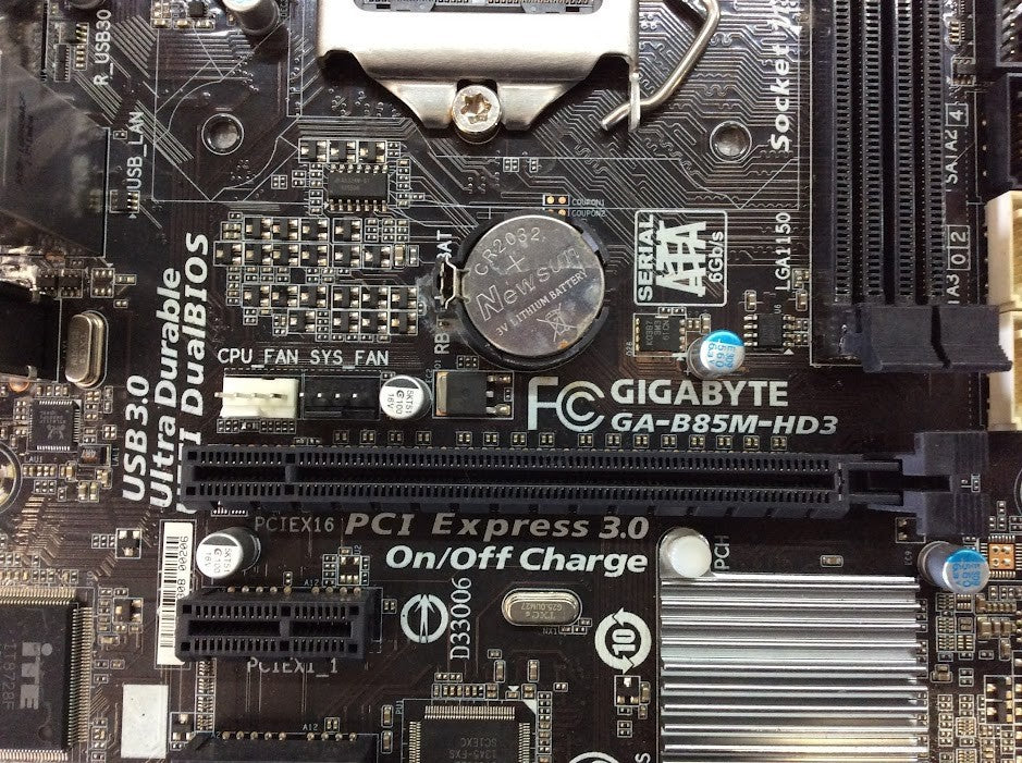 GIGABYTE GA-B85M-HD3 Motherboard mini ATX DDR3 LGA 1150 HDMI VGA DVI Intel B85