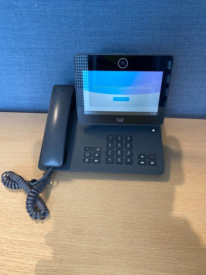 [AU] Cisco DX650 IP Phone CP-DX650-K9 Desktop Phone w/Stand & Handset Reseted