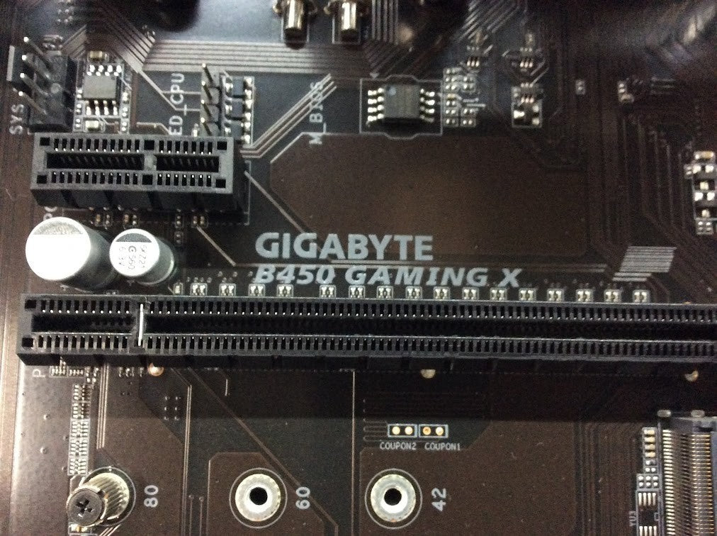 GIGABYTE B450 Gaming X Motherboard Socket AM4 DDR4 ATX With Ryzen 5 3600 [AU]