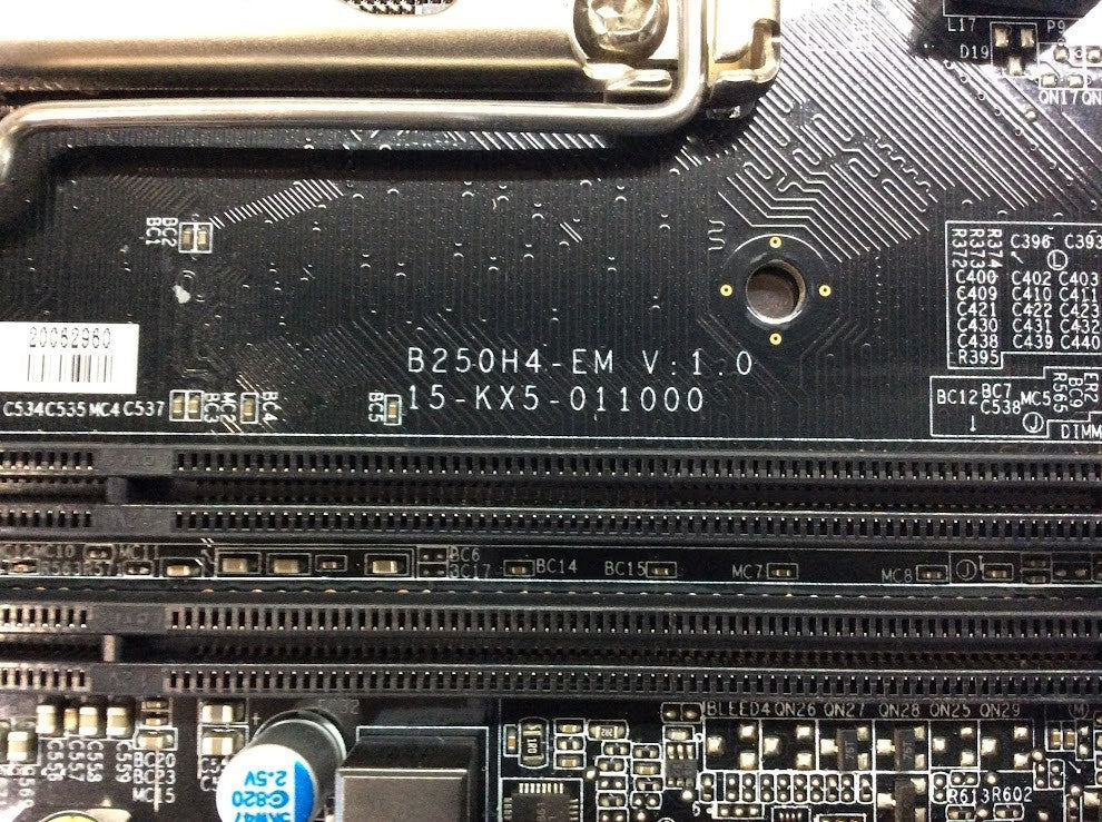 MEDION B250H4-EM V:1.0 Motherboard microATX LGA 1151 HDMI DP Intel B250 [AU]