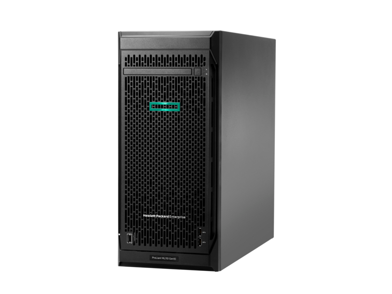 HPE ProLiant ML110 Gen10 Tower Xeon Bronze 3206+HPE S100i SR G10 16GB PC4 Win11