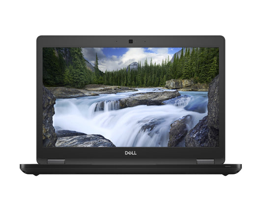 DELL Latitude 5490 Laptop 14'' i5-8350U@1.70GHz 8GBRAM 256GBSSD USB-C Black A-