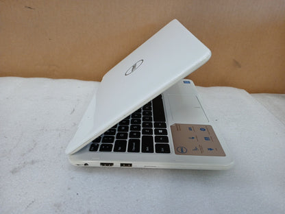 DELL Inspiron 11 3168 Laptop 11.6" Pentium N3710 4GBRAM 128GB HDMI White A-