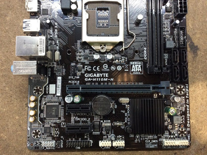 [AU Stock] GIGABYTE GA-H110M-H Motherboard microATX LGA 1151 VGA HDMI Intel H110